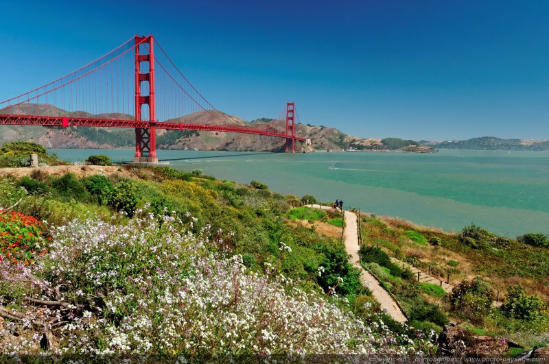 San Francisco, le Golden Gate bridge
San Francisco, Californie, USA
Mots-clés: USA etats-unis californie ocean pacifique categ_pont san-francisco categ_ete les_plus_belles_images_de_ville
