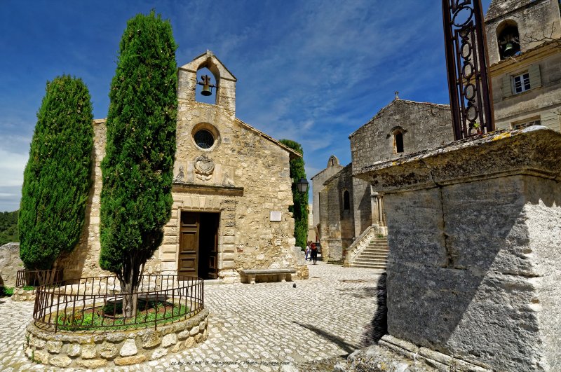 Une petite église aux Baux-de-Provence
Bouches-du-Rhône, France
Mots-clés: categ_ete provence