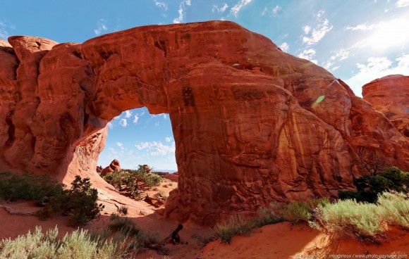 Pine Tree Arch, Parc National de Arches, Utah, Etats-Unis