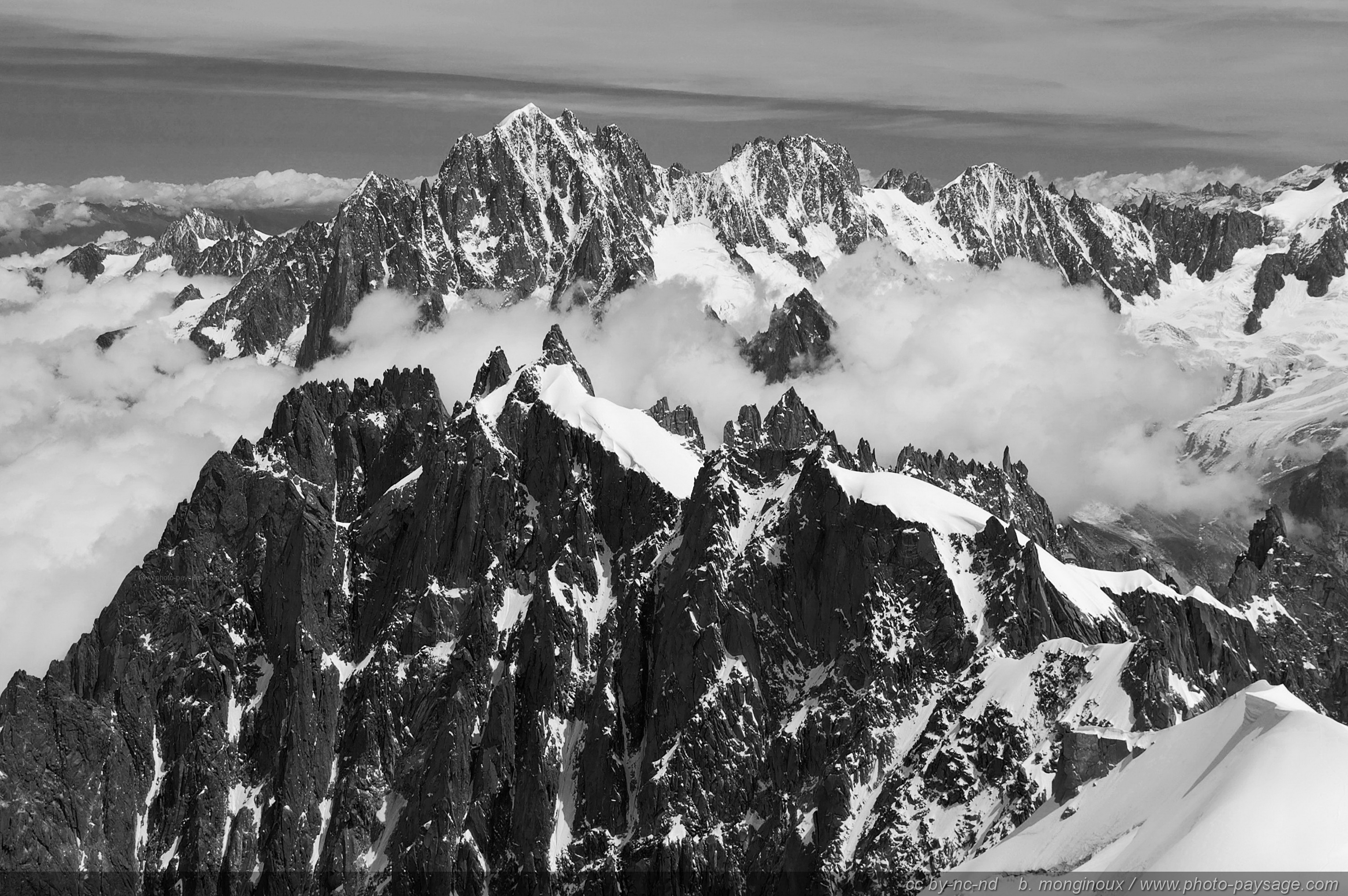 Massif Du Mont Blanc Haute Montagne Photo Paysagecom