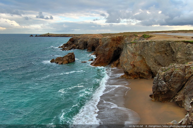 Côte Sauvage
Presqu'île de Quiberon, 
Morbihan, Bretagne, France
Mots-clés: cote-sauvage littoral atlantique mer ocean plage vagues falaise presqu-ile quiberon morbihan bretagne rivage categ_ete