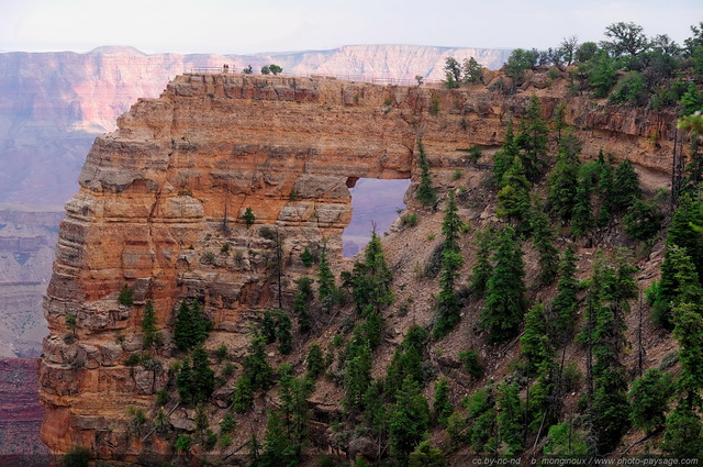 Angel's Window
Cape Royal 
Parc National du Grand Canyon (North Rim), Arizona, USA
Mots-clés: grand-canyon north-rim arizona usa nature montagne categ_ete arche_naturelle