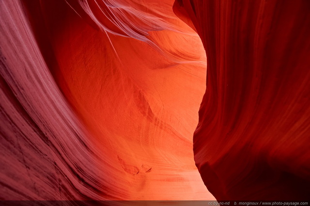 Une roche d'une beauté fascinante
Upper Antelope Canyon, réserve de la Nation Navajo, Arizona, USA
Mots-clés: antelope canyon arizona navajo usa les_plus_belles_images_de_nature