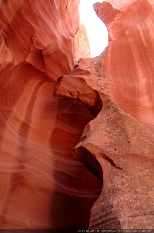 Des parois étranges dès l'entrée d'Antelope Canyon 
Upper Antelope Canyon, réserve de la Nation Navajo, Arizona, USA
Mots-clés: antelope canyon arizona navajo usa cadrage_vertical