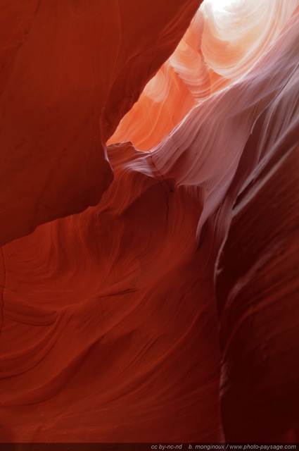 Au fond d'Antelope Canyon
Upper Antelope Canyon, réserve de la Nation Navajo, Arizona, USA
Mots-clés: antelope canyon arizona navajo usa cadrage_vertical