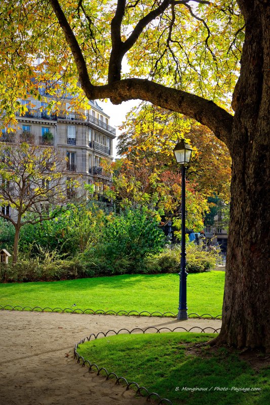 Cet automne dans le square de la Tour St Jacques
Paris, France
Mots-clés: automne cadrage_vertical lampadaire