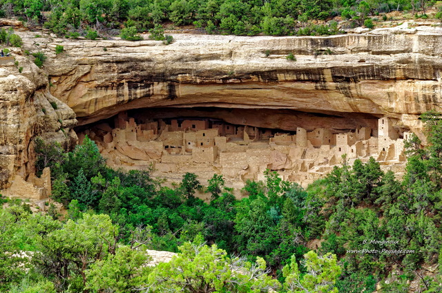 Cliff Palace 
Parc national de Mesa Verde, Colorado, USA
Mots-clés: mesa_verde etat_colorado usa ruine monument