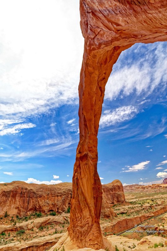 Corona arch  
Moab, Utah, USA
Mots-clés: moab utah usa desert arche_naturelle cadrage_vertical
