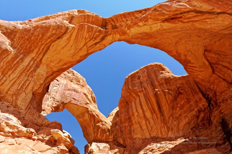 Double Arch
Arches National Park, Utah, USA
Mots-clés: utah usa arche_naturelle desert