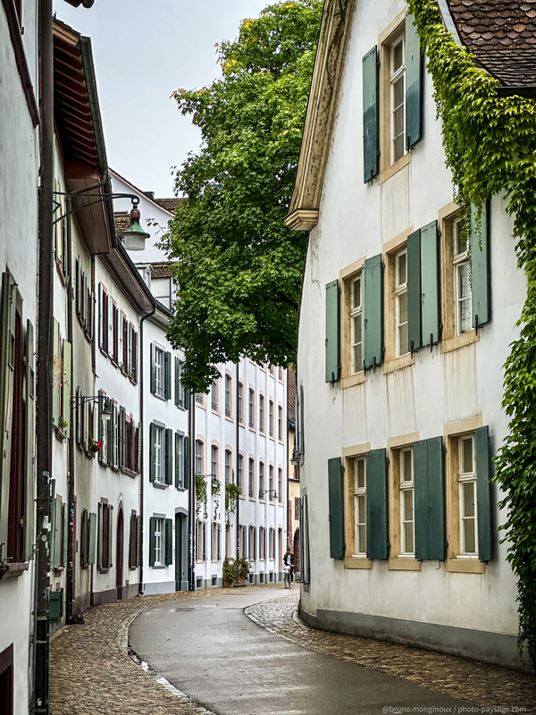 Une rue de Bâle
Bâle (Basel), Suisse
Mots-clés: cadrage_vertical paves