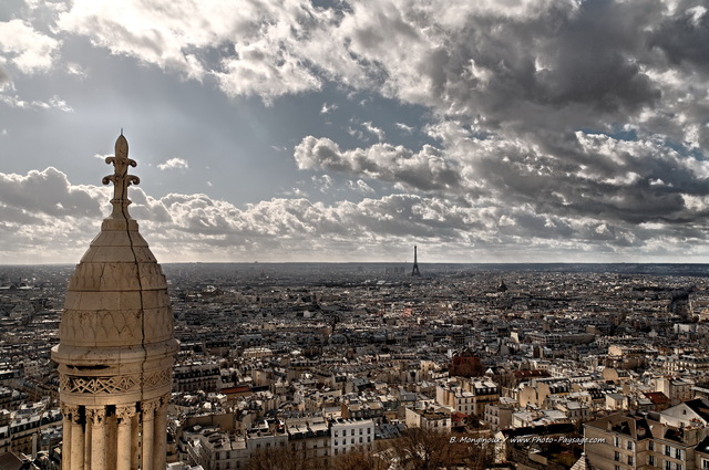 La Tour Eiffel vue depuis la coupole du Sacré Coeur
Montmartre, Paris, France
Mots-clés: montmartre paris tour_eiffel tour-eiffel