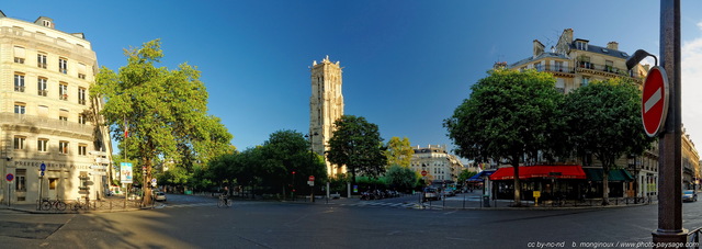 La Tour St-Jacques 
(assemblage panoramique HD)
Paris, France
Mots-clés: paris paysage_urbain photo_panoramique