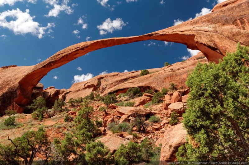 Landscape Arch
Arches National Park, Utah, USA
Mots-clés: USA etats-unis utah arche_naturelle landscape_arch desert