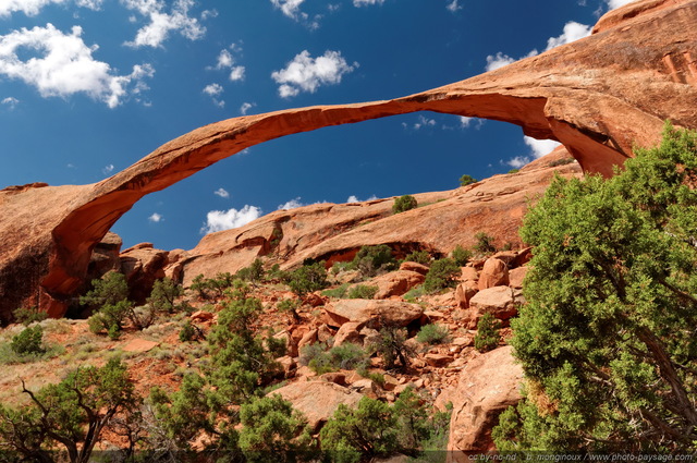 Landscape Arch
Arches National Park, Utah, USA
Mots-clés: USA etats-unis utah arche_naturelle landscape_arch desert