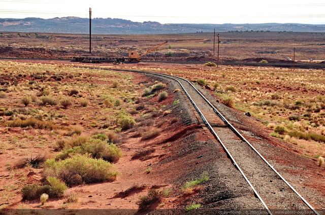 Le chemin de fer dans le grand ouest américain   01
Moab, Utah, USA
Mots-clés: canyonlands utah usa desert voie-ferree