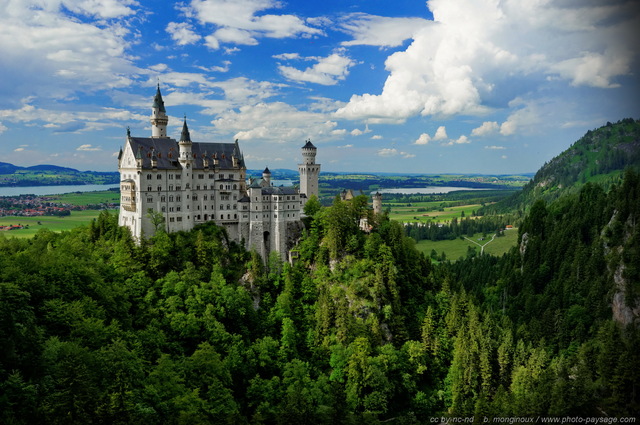 Neuschwanstein : un château de conte de fées
Schwangau, Bavière, Allemagne
Mots-clés: allemagne baviere foret_alpes categ_ete chateau regle_des_tiers monument rempart les_plus_belles_images_de_ville