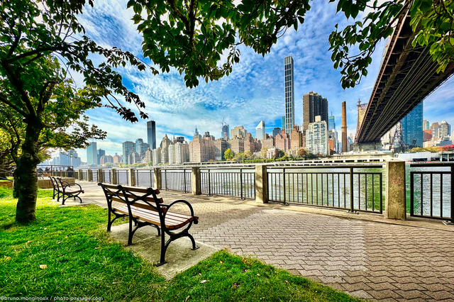 Promenade sur Roosevelt Island
En arrière plan : Manhattan et le pont de Queensboro
New-Yory, USA
Mots-clés: sous_les_ponts les_plus_belles_images_de_ville