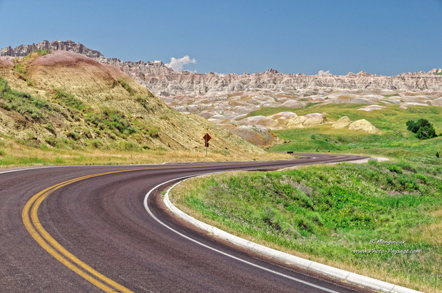 Route dans le parc national des Badlands_05
Parc national des Badlands, Dakota du Sud, USA
Mots-clés: dakota_du_sud usa usa routes_ouest_amerique desert