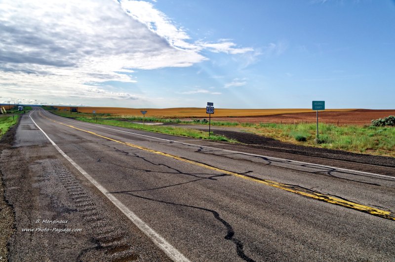 Route US 491 à la limite entre le Colorado et l'Utah
Colorado / Utah, USA
Mots-clés: utah route usa