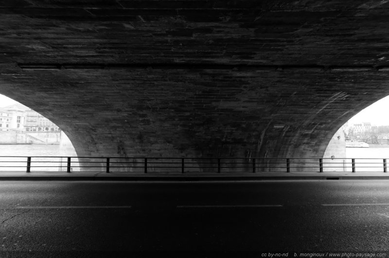 Sous le Pont Neuf
Sous les ponts de Paris (Noir et Blanc)

Mots-clés: grand-angle sous_les_ponts noir_et_blanc paris paysage_urbain les_ponts_de_paris monument pont-neuf