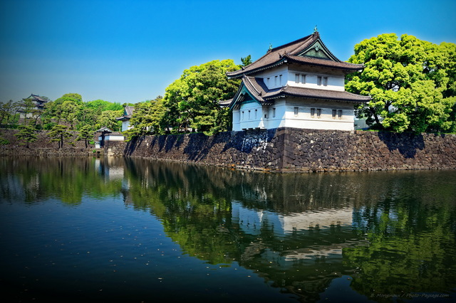 Le Palais Impérial et sa tour de défense Tatsumi-yagura
Tokyo, Japon
Mots-clés: chateau rempart reflet tokyo japon regle_des_tiers