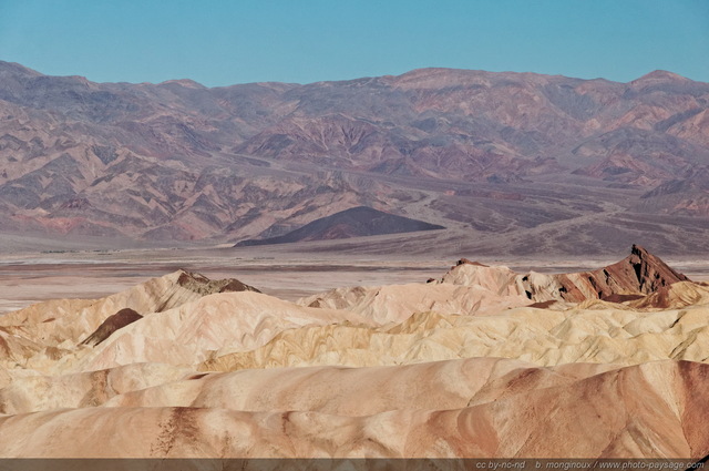 Un désert multicolore
Zabriskie Point, Death Valley National Park,  Californie, USA
Mots-clés: californie usa etats-unis desert vallee_de_la_mort Zabriskie_Point montagne_usa