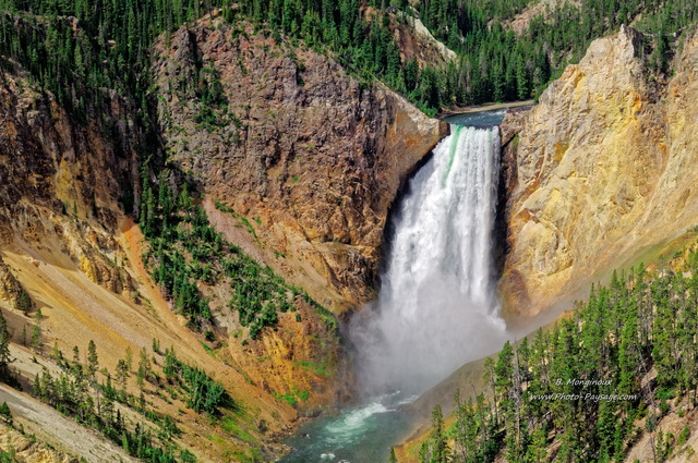 Yellowstone, les Lower Falls
Parc national de Yellowstone, Wyoming, USA
Mots-clés: yellowstone cascade usa wyoming canyon categ_ete les_plus_belles_images_de_nature